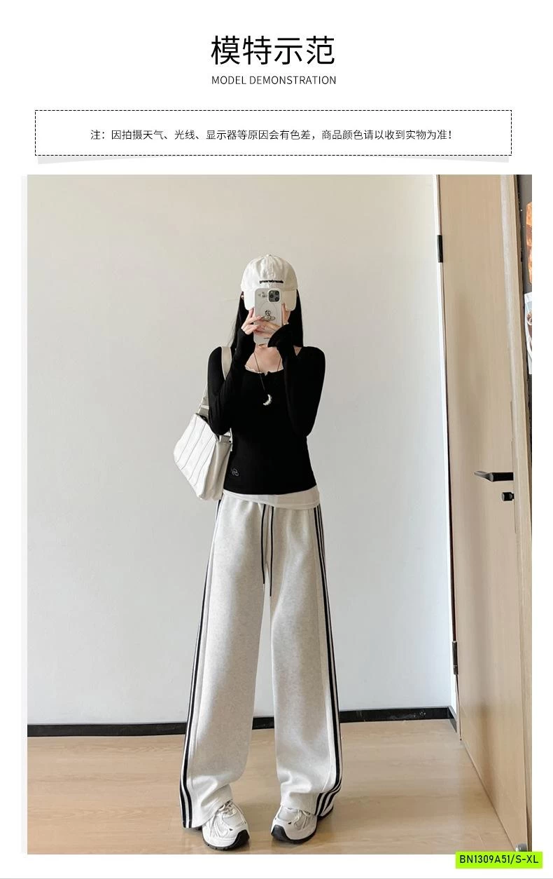 QUẦN SUÔNG COTTON THỂ THAO 3 SỌC