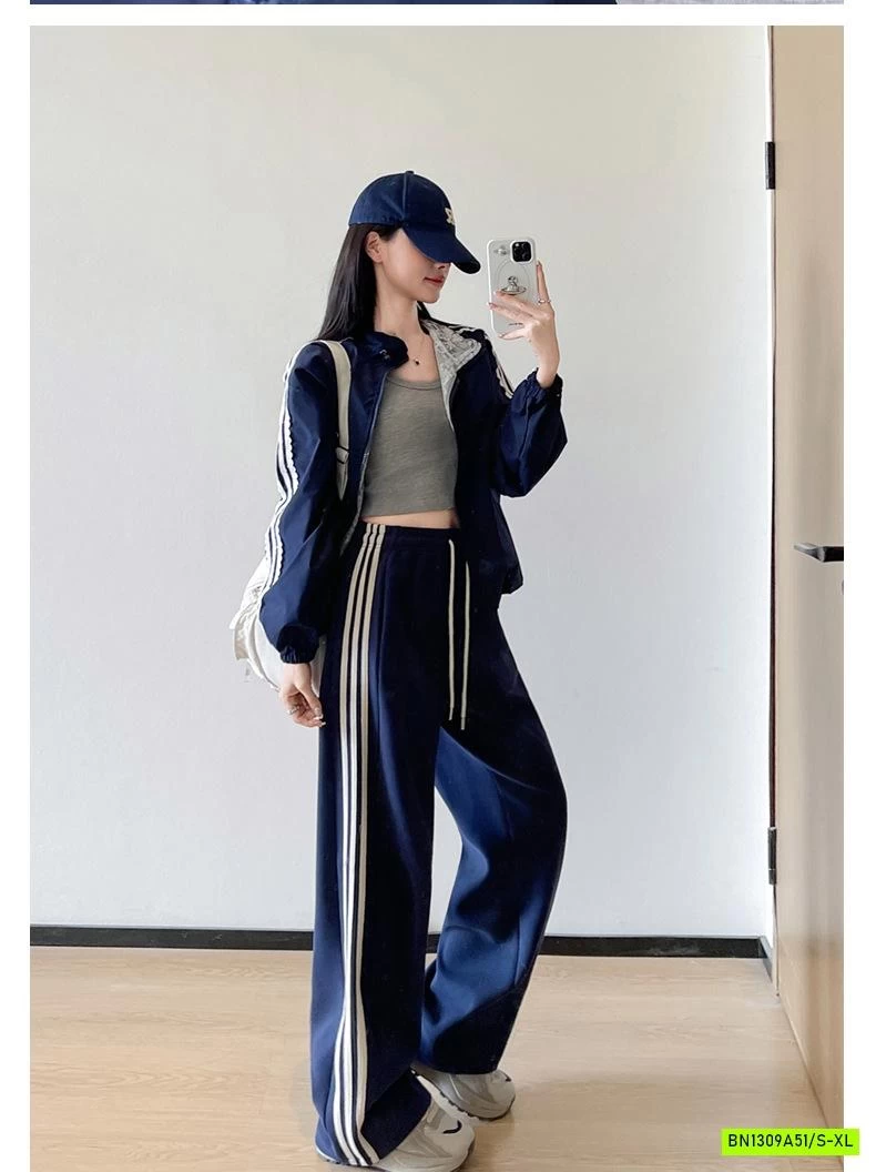 QUẦN SUÔNG COTTON THỂ THAO 3 SỌC