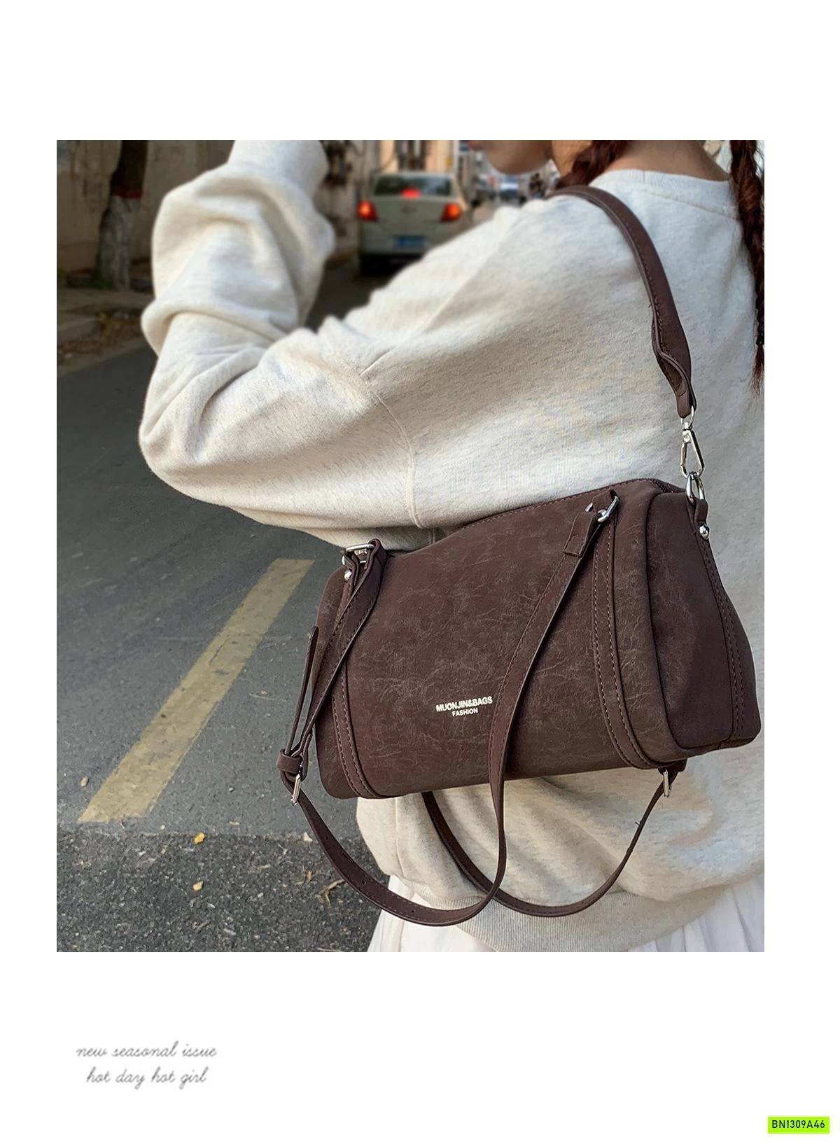 TÚI TRỐNG ĐEO VAI VINTAGE