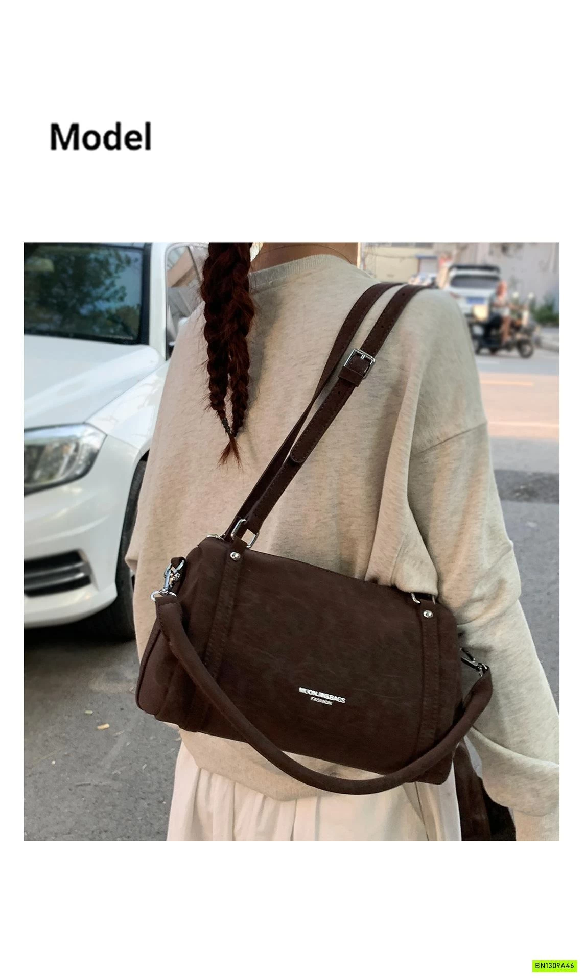 TÚI TRỐNG ĐEO VAI VINTAGE