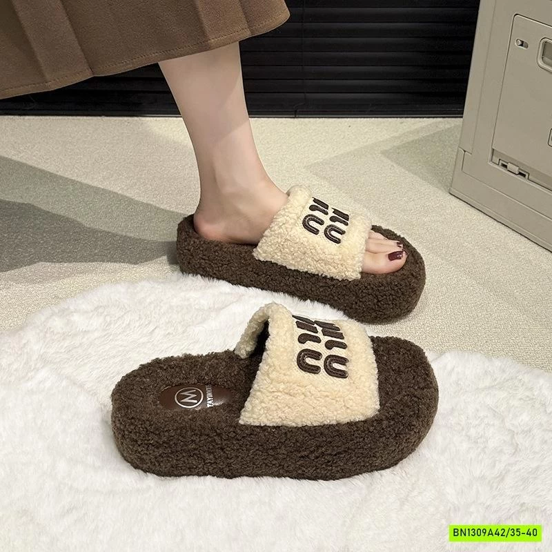 DÉP LÔNG ĐẾ BÁNH MÌ MIU MIU