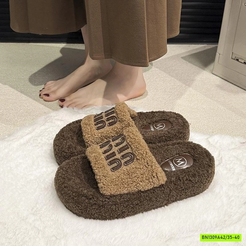 DÉP LÔNG ĐẾ BÁNH MÌ MIU MIU