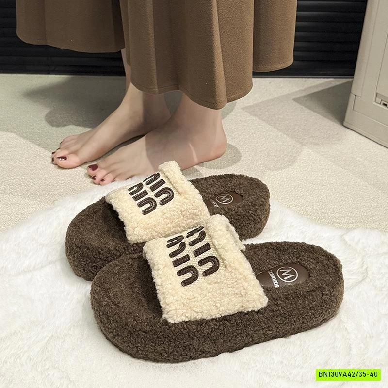 DÉP LÔNG ĐẾ BÁNH MÌ MIU MIU