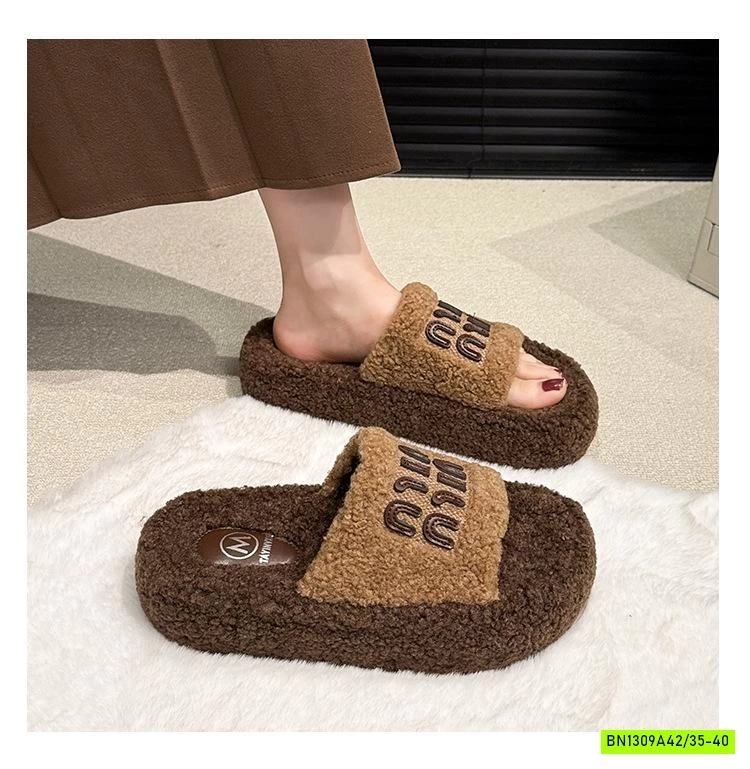 DÉP LÔNG ĐẾ BÁNH MÌ MIU MIU