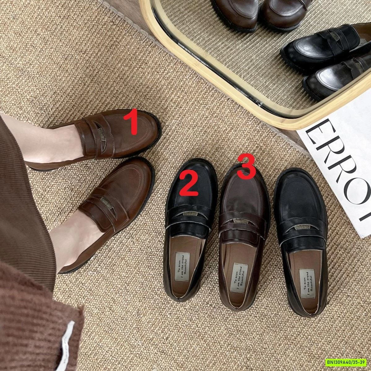 GIÀY MOCA VINTAGE NỮ