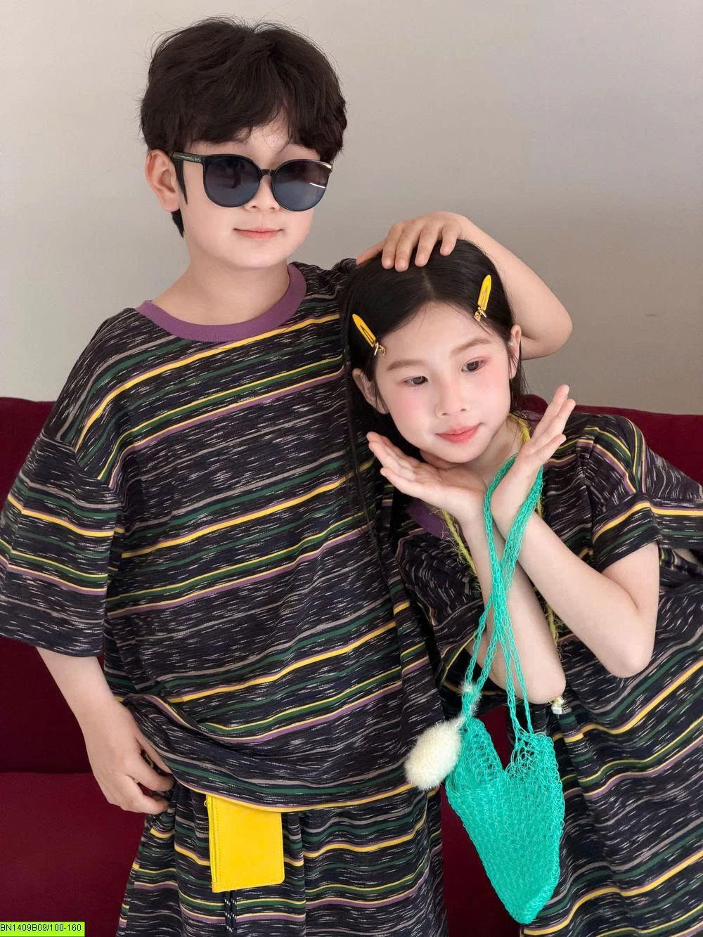 SET ĐÔI KẺ TONE XÁM ĐEN- KẺ VÀNG