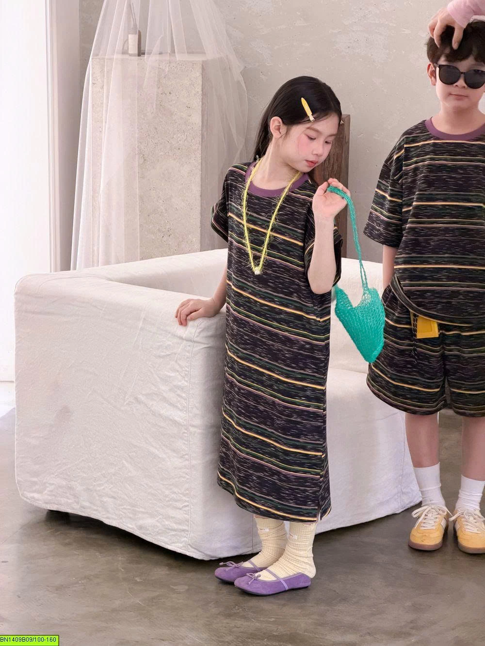 SET ĐÔI KẺ TONE XÁM ĐEN- KẺ VÀNG
