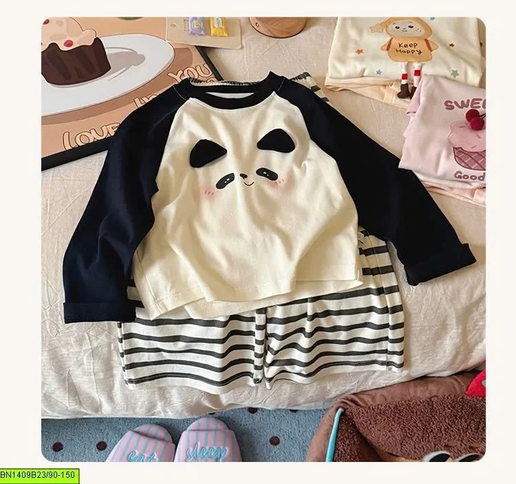 BỘ COTTON HOẠT HÌNH MẶC NHÀ