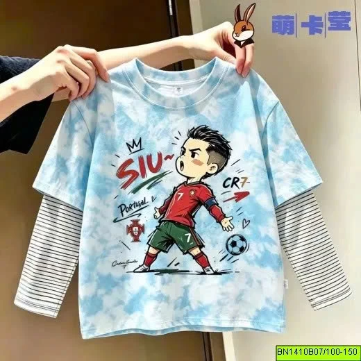Áo fan bóng đá cho bé trai