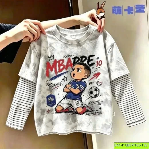 Áo fan bóng đá cho bé trai
