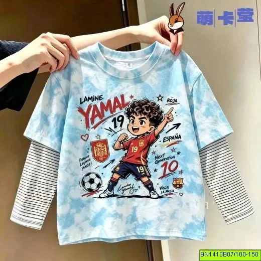 Áo fan bóng đá cho bé trai