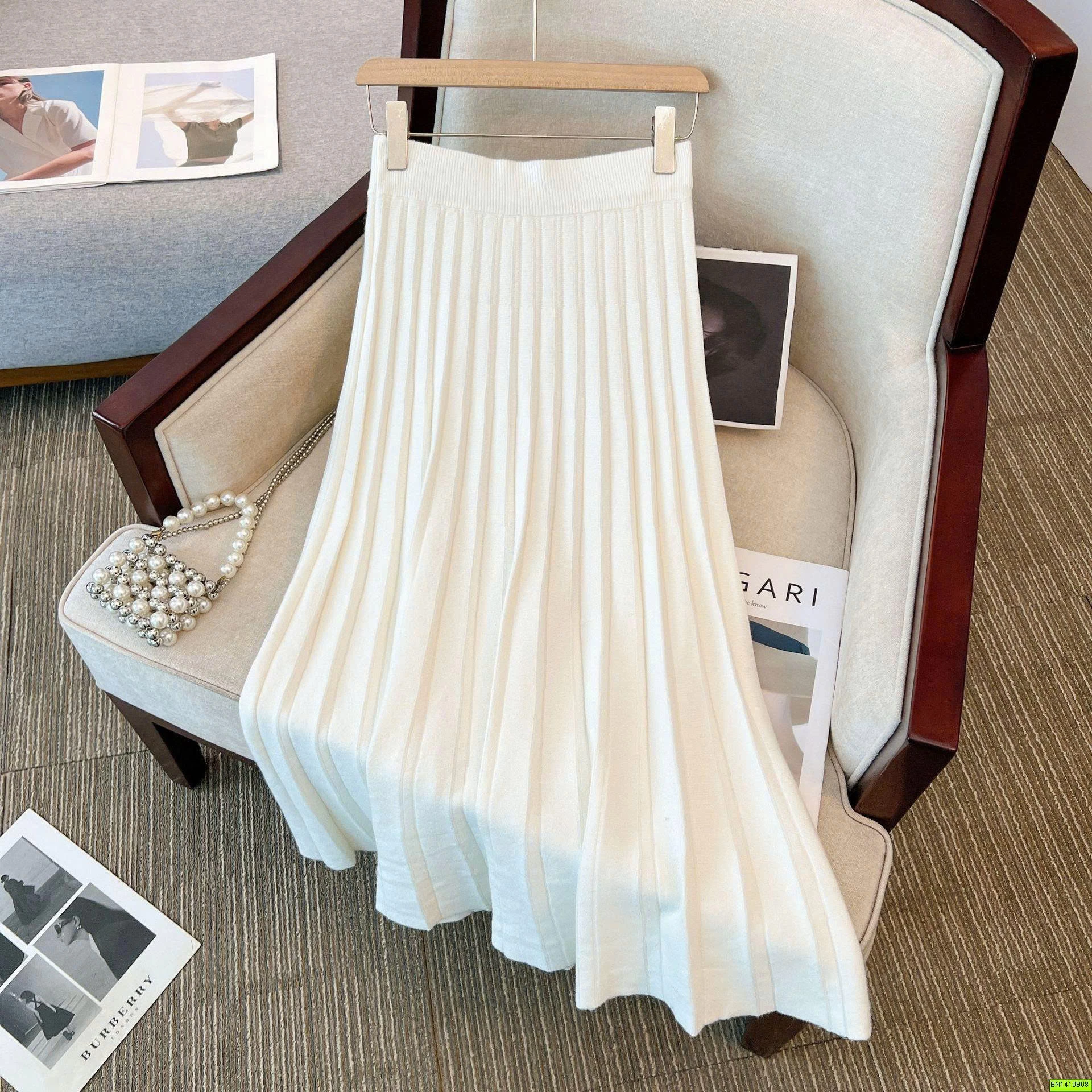 CHÂN VÁY LEN XẾPLY