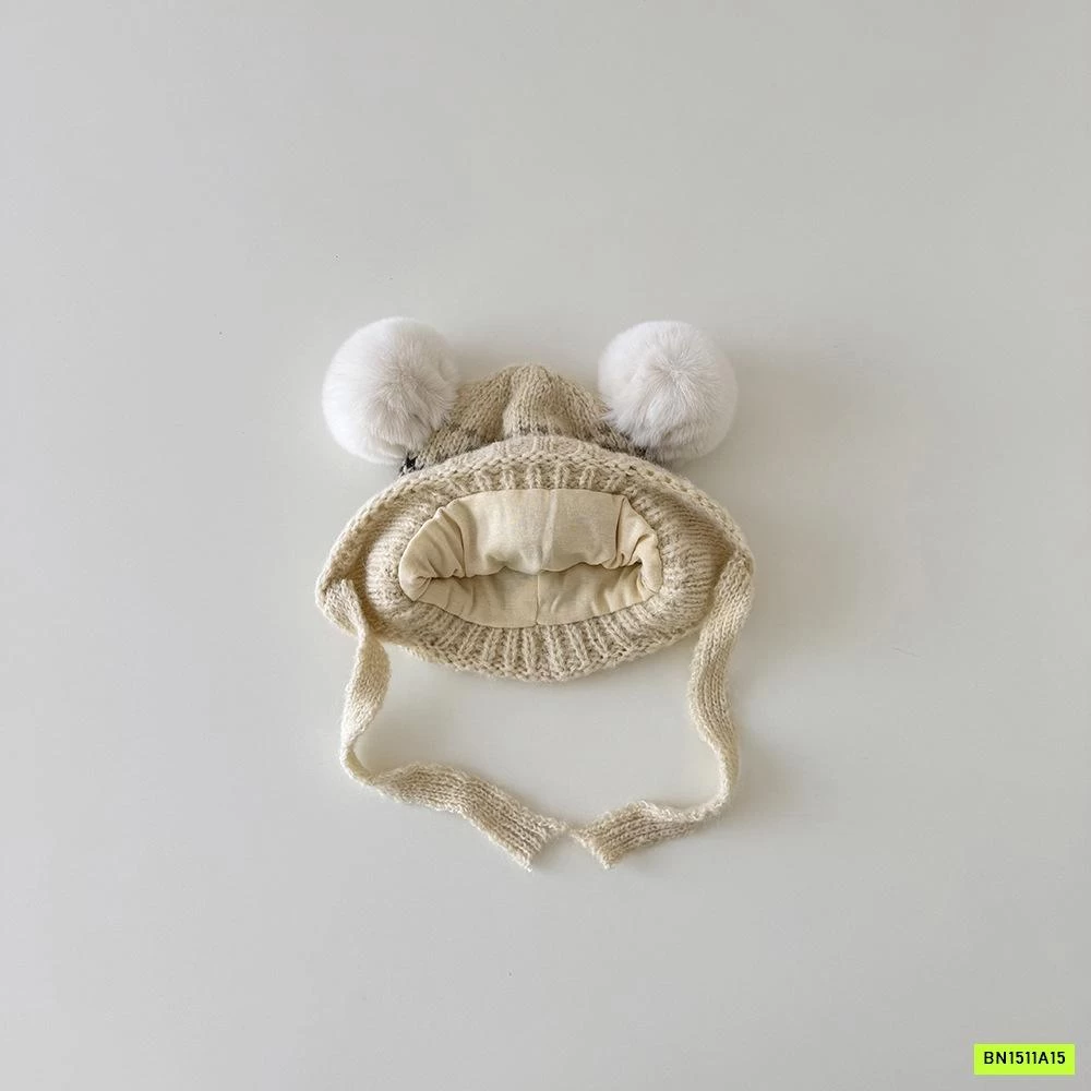 MŨ LEN HỌA TIẾT BÔNG TUYẾT