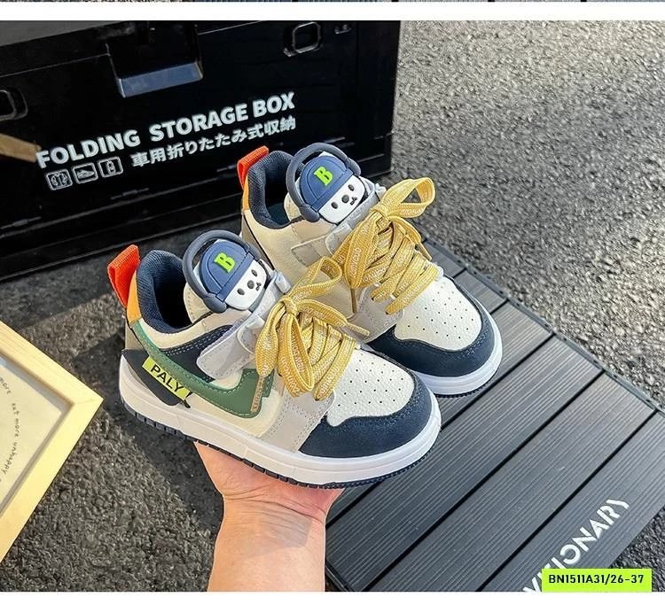 GIÀY GẤU THỂ THAO CAO CỔ PHỐI MÀU