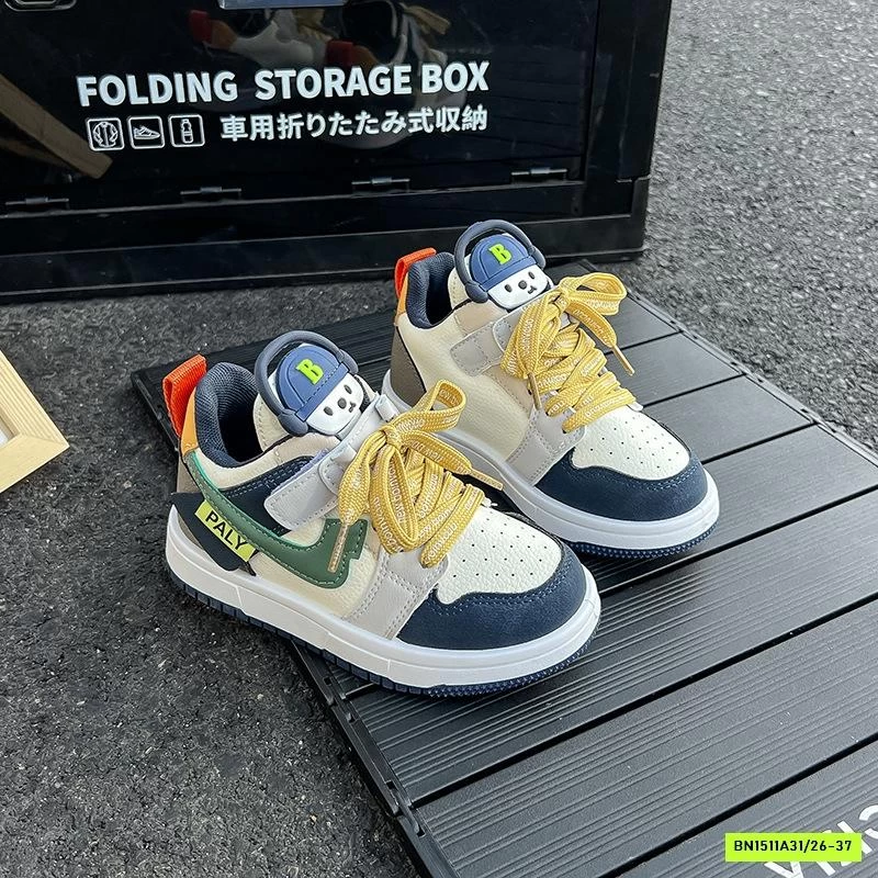 GIÀY GẤU THỂ THAO CAO CỔ PHỐI MÀU