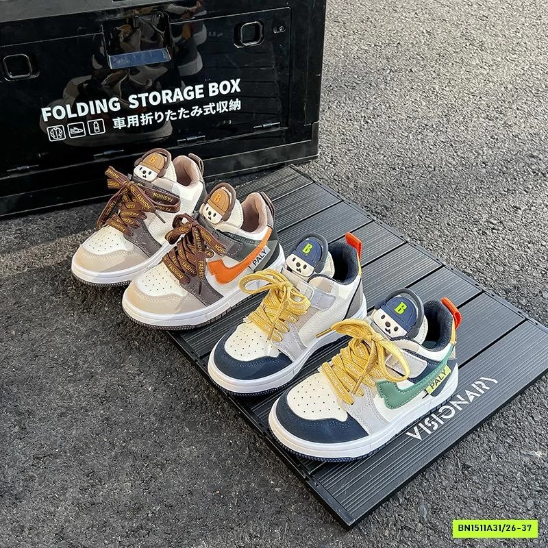 GIÀY GẤU THỂ THAO CAO CỔ PHỐI MÀU