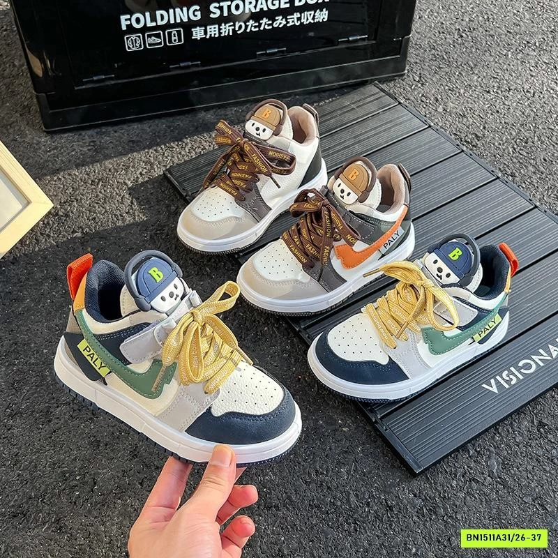 GIÀY GẤU THỂ THAO CAO CỔ PHỐI MÀU