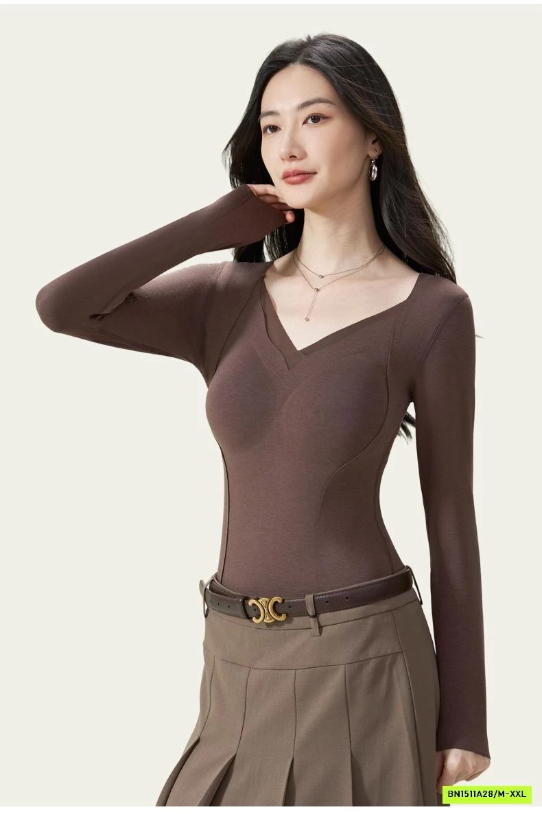 ÁO GIỮ NHIỆT LÓT NỈ KÈM BRA