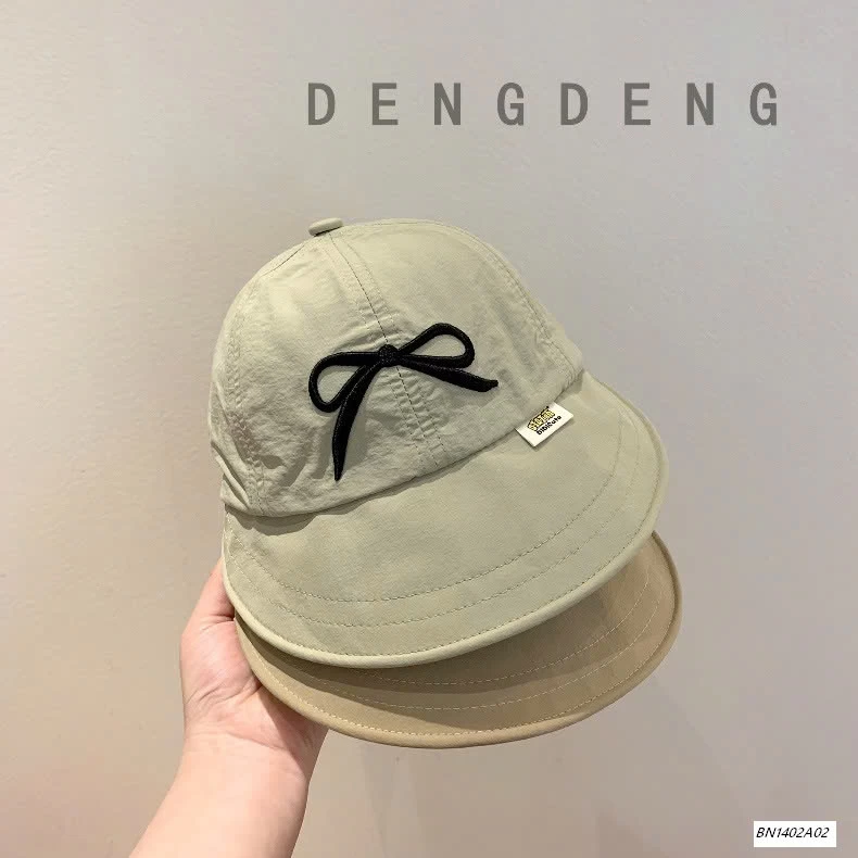MŨ CHỐNG NẮNG THÊU NƠ