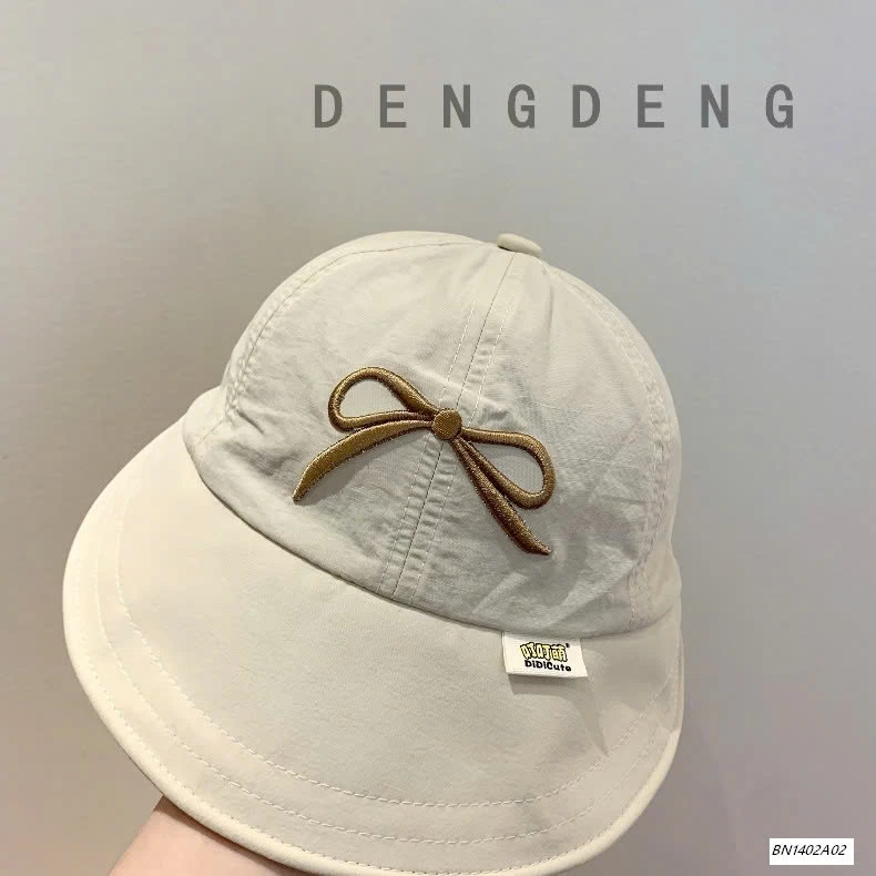 MŨ CHỐNG NẮNG THÊU NƠ