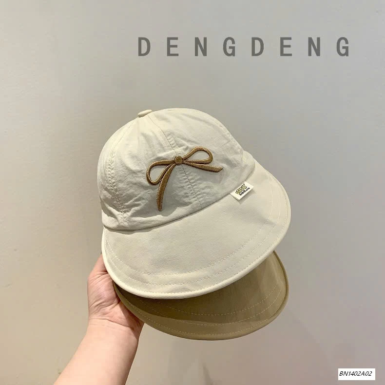 MŨ CHỐNG NẮNG THÊU NƠ