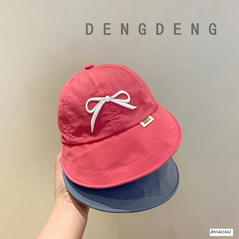 MŨ CHỐNG NẮNG THÊU NƠ