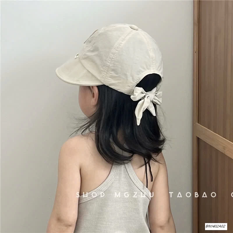 MŨ CHỐNG NẮNG THÊU NƠ