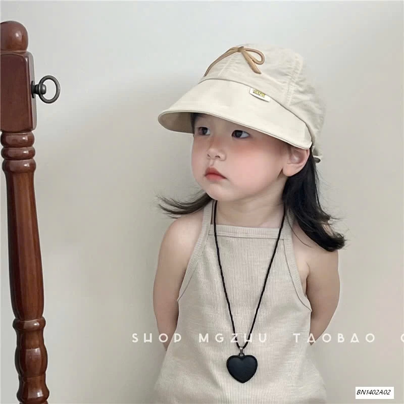 MŨ CHỐNG NẮNG THÊU NƠ