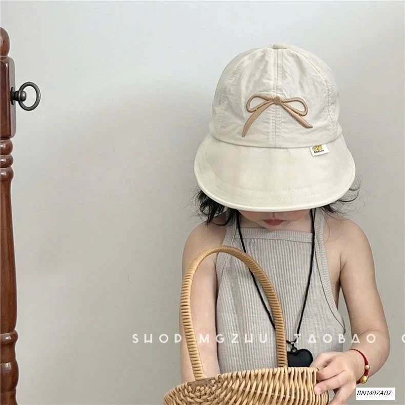 MŨ CHỐNG NẮNG THÊU NƠ