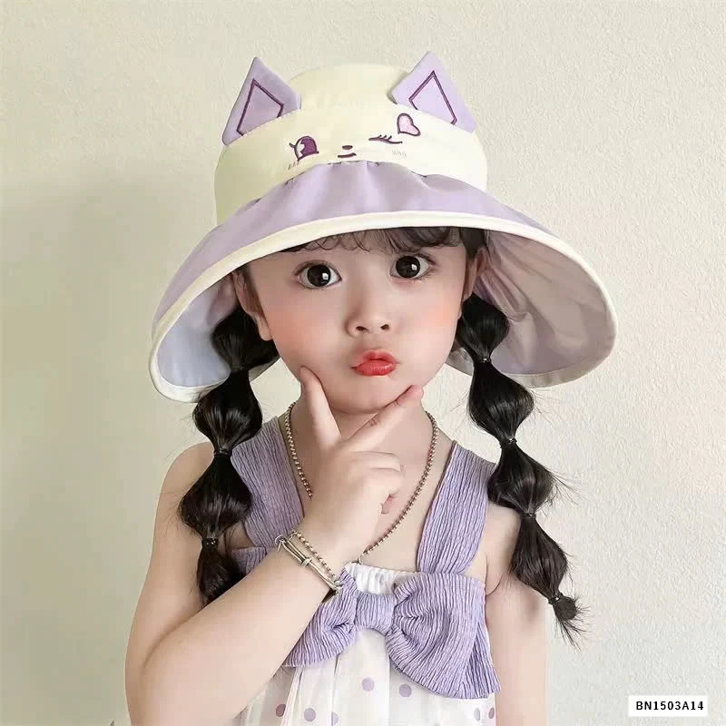 MŨ VÀNH RỘNG CHO BÉ