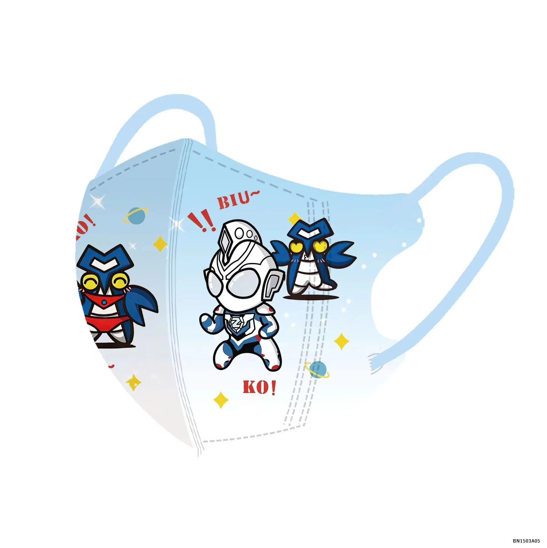 SET 50C KHẨU TRANG 3D SIÊU NHÂN