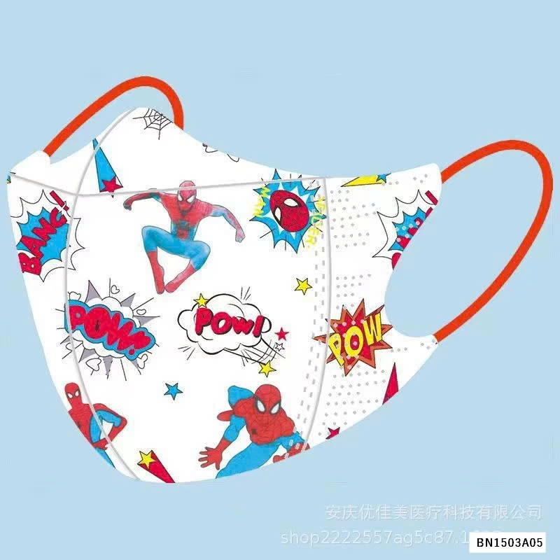 SET 50C KHẨU TRANG 3D SIÊU NHÂN