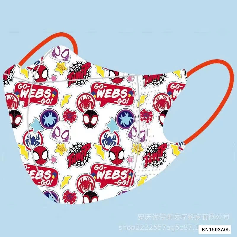 SET 50C KHẨU TRANG 3D SIÊU NHÂN