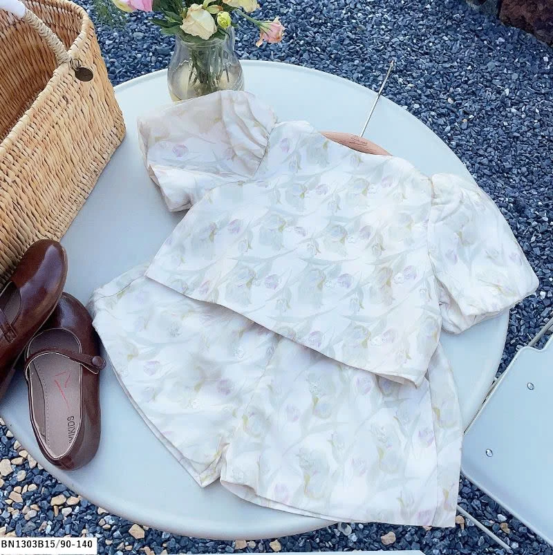 SÉT BỘ HOA CỘC TAY BÉ GÁI