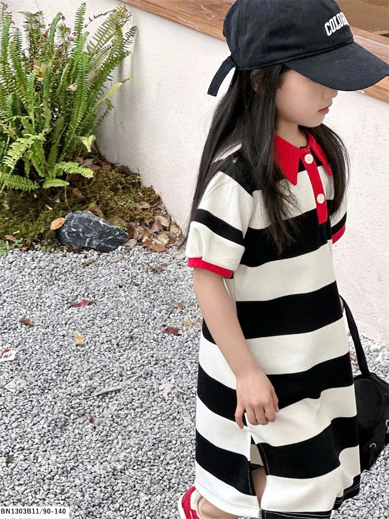 ĐẦM POLO BÉ GÁI KẺ NGANG