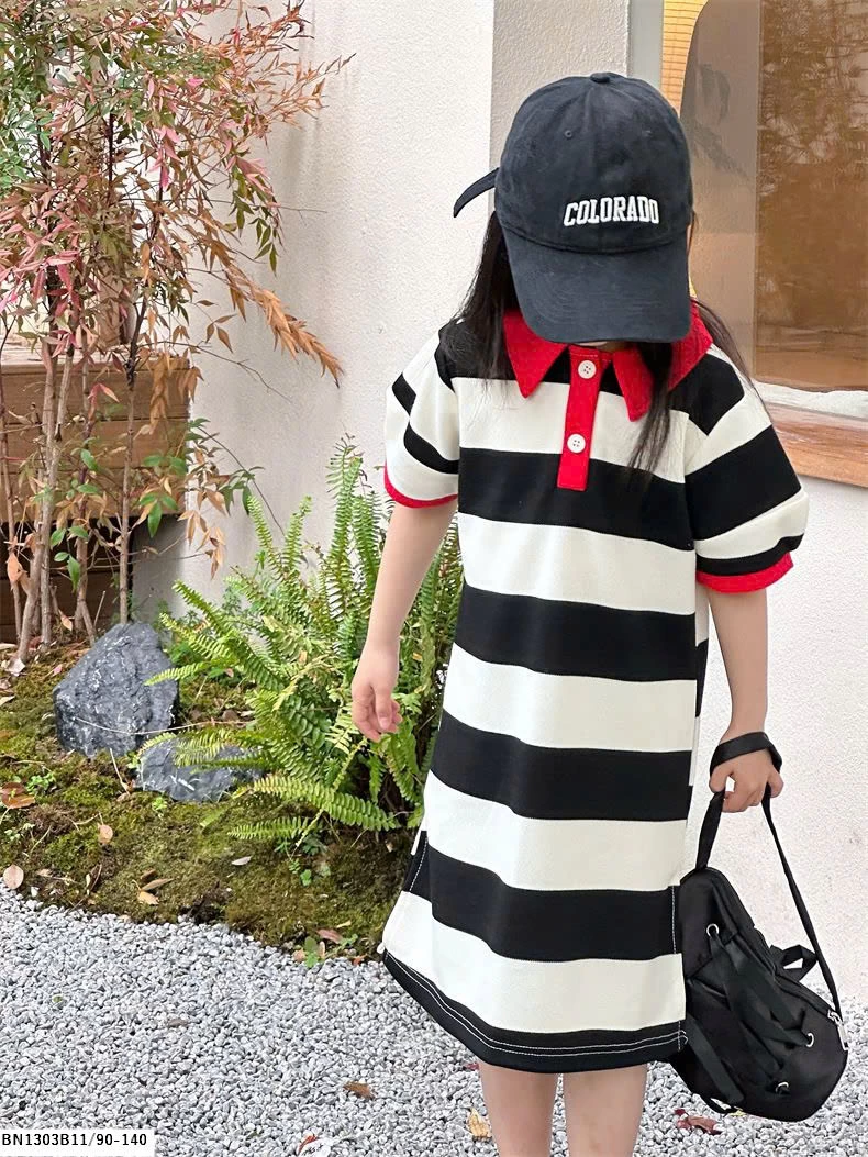 ĐẦM POLO BÉ GÁI KẺ NGANG