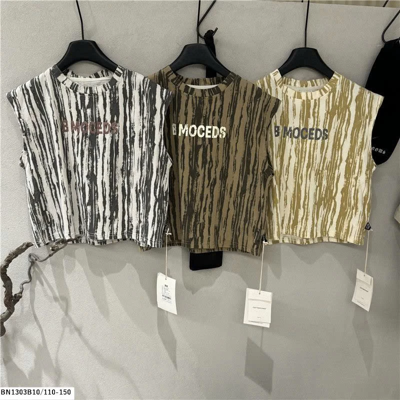 ÁO SÁT NÁCH BÉ TRAI HỌA TIẾT