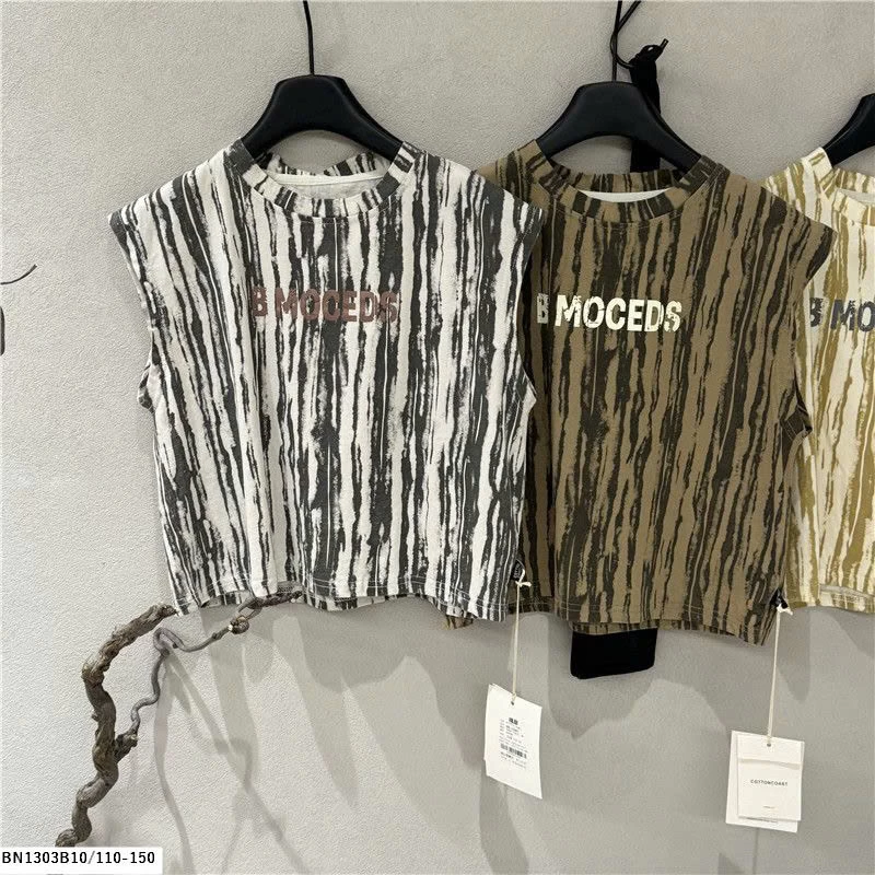 ÁO SÁT NÁCH BÉ TRAI HỌA TIẾT