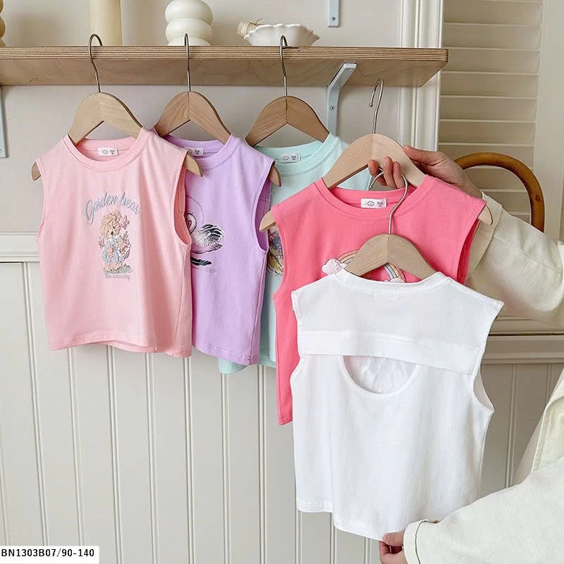 ÁO SÁT NÁCH BÉ GÁI IN HÌNH THỎ