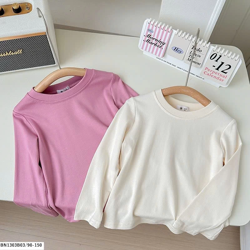 ÁO THUN TRƠN MÀU DÀI TAY