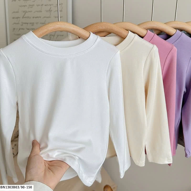 ÁO THUN TRƠN MÀU DÀI TAY