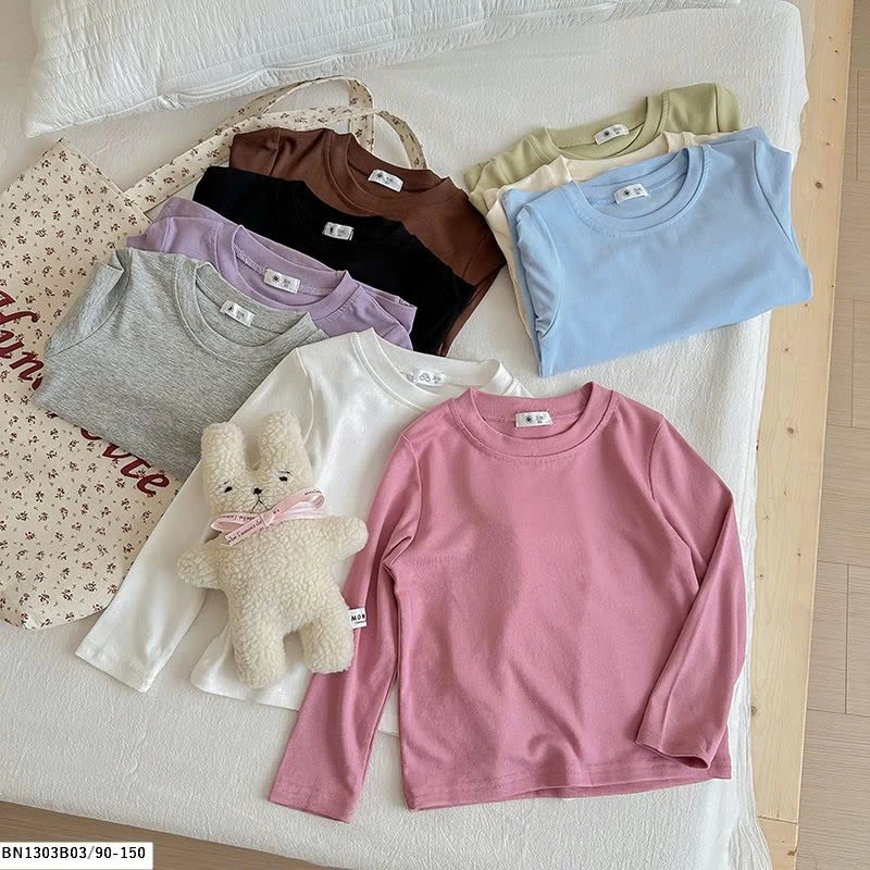 ÁO THUN TRƠN MÀU DÀI TAY