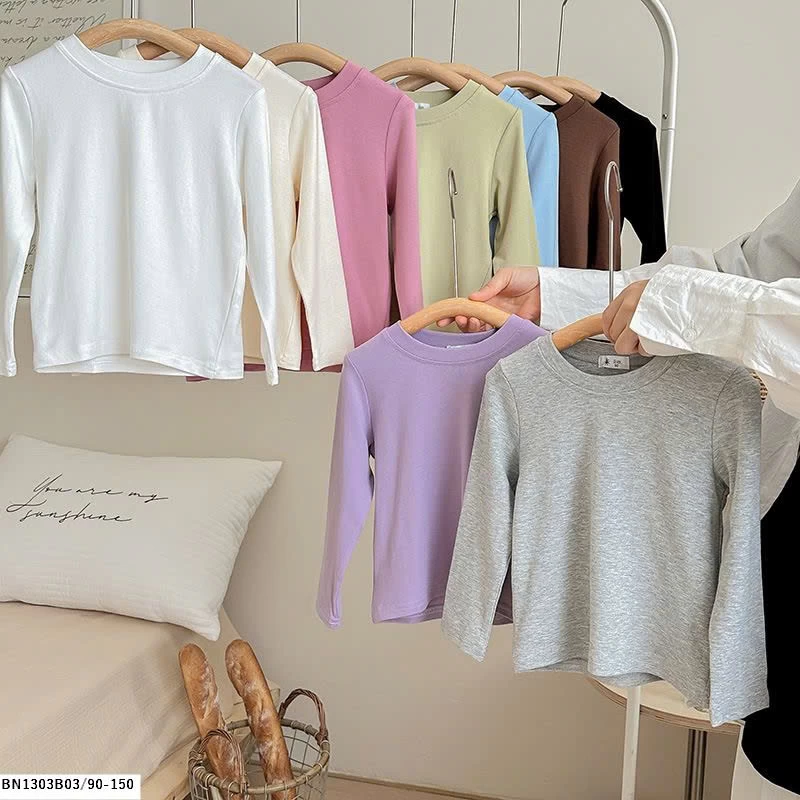 ÁO THUN TRƠN MÀU DÀI TAY