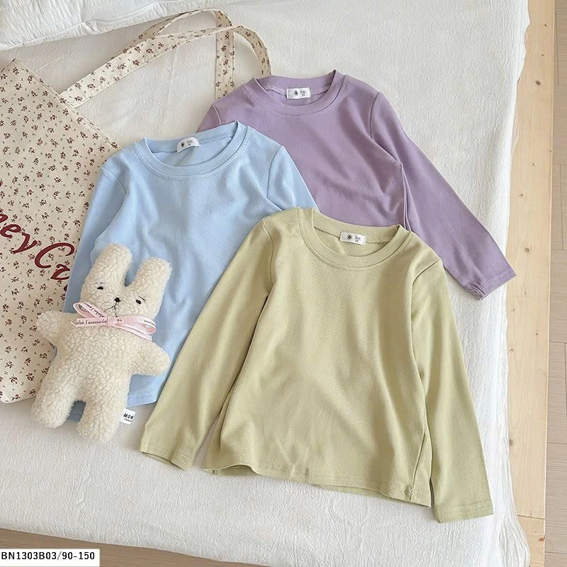 ÁO THUN TRƠN MÀU DÀI TAY