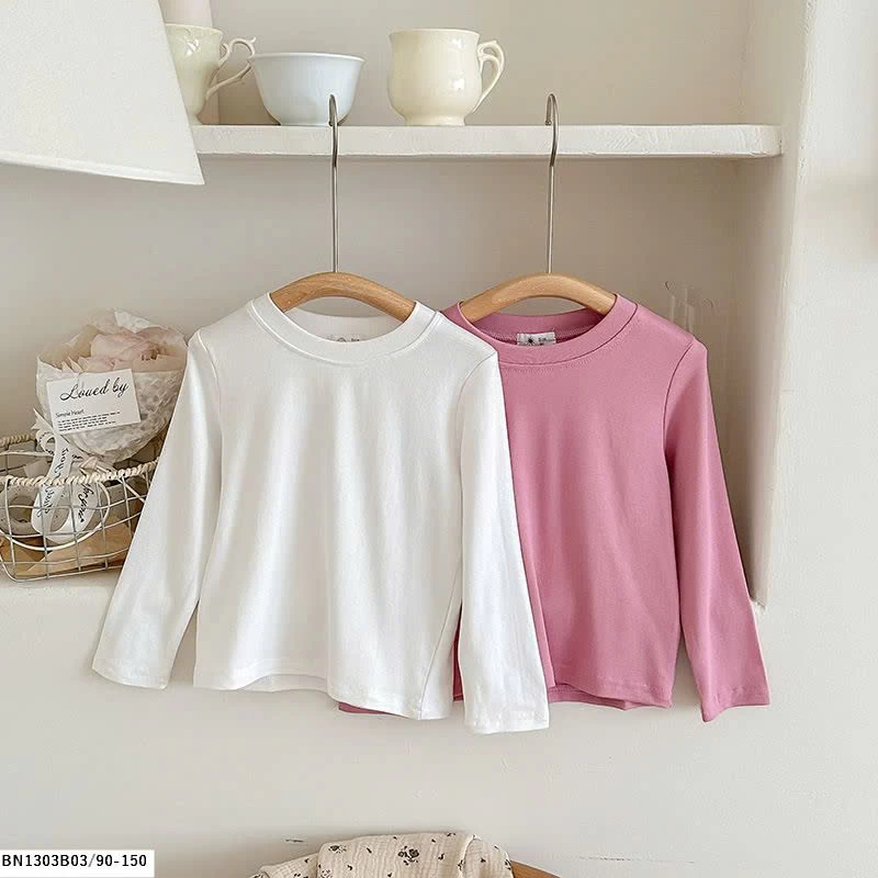 ÁO THUN TRƠN MÀU DÀI TAY