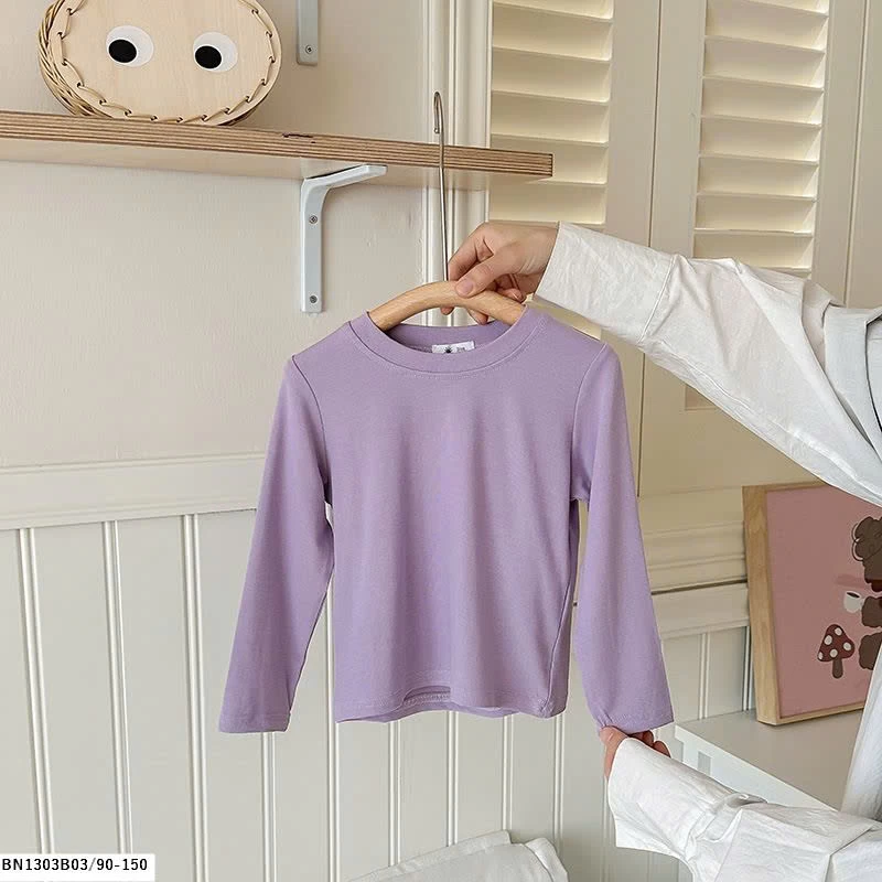 ÁO THUN TRƠN MÀU DÀI TAY