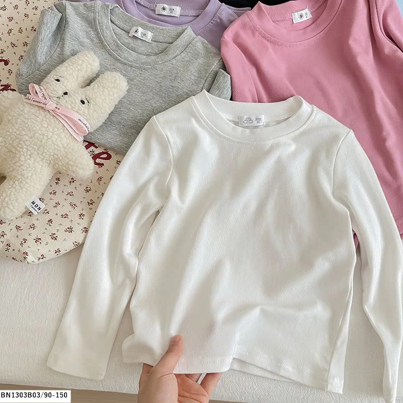 ÁO THUN TRƠN MÀU DÀI TAY