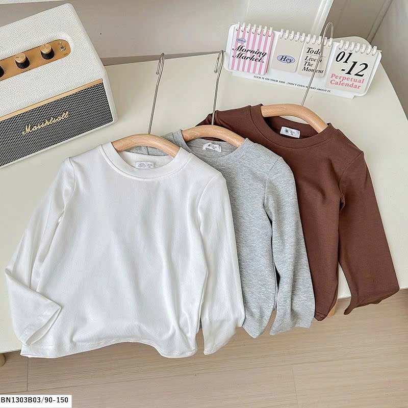 ÁO THUN TRƠN MÀU DÀI TAY