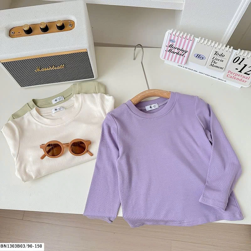 ÁO THUN TRƠN MÀU DÀI TAY