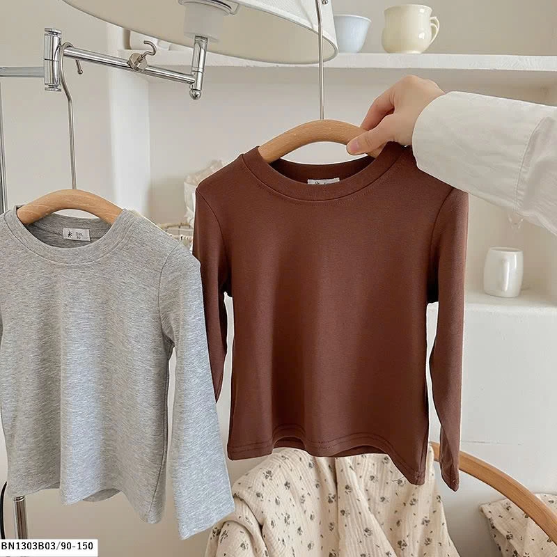 ÁO THUN TRƠN MÀU DÀI TAY